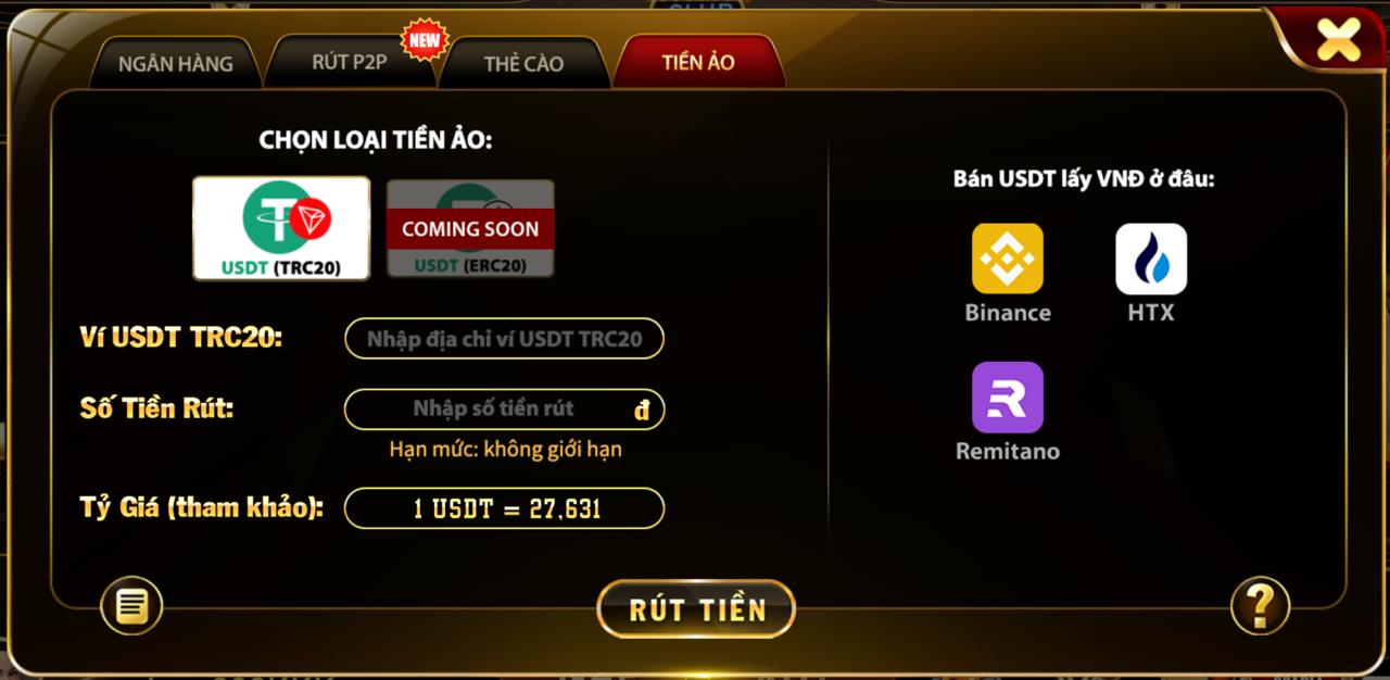 rút tiền ảo hitclub