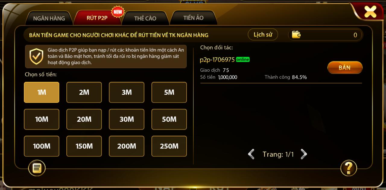 rú tiền P2P